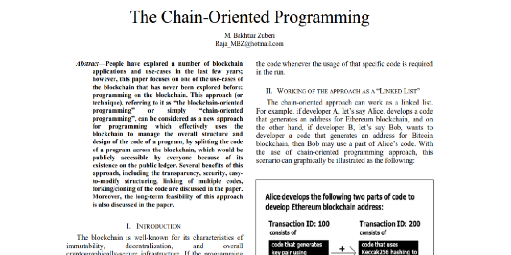 Program On Chain